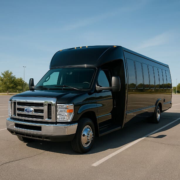 Charter Bus Rental Naperville 18 Passenger Minibus