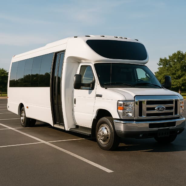 Charter Bus Rental Naperville 20 Passenger Minibus
