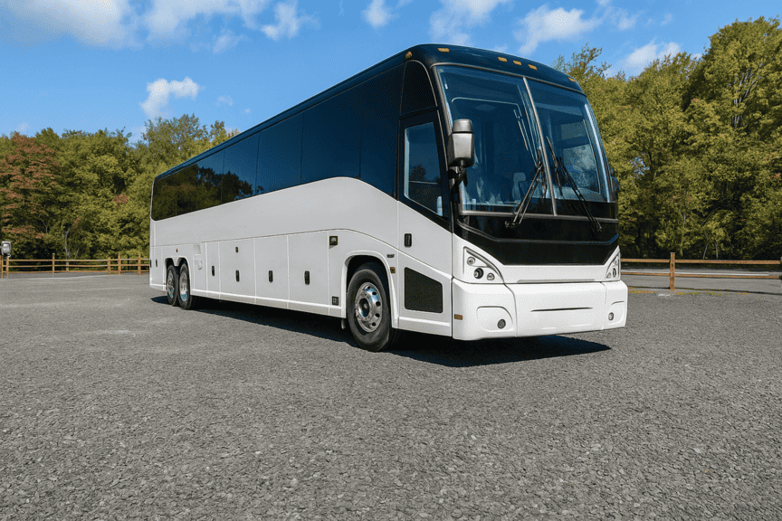 picture of Charter Bus Rental Naperville coach bus